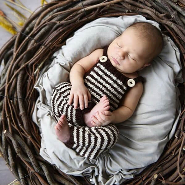 STRIPED JUMPSUIT