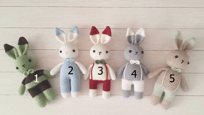 newborn rabbit toys